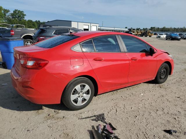 Sedans CHEVROLET CRUZE 2016 Czerwony