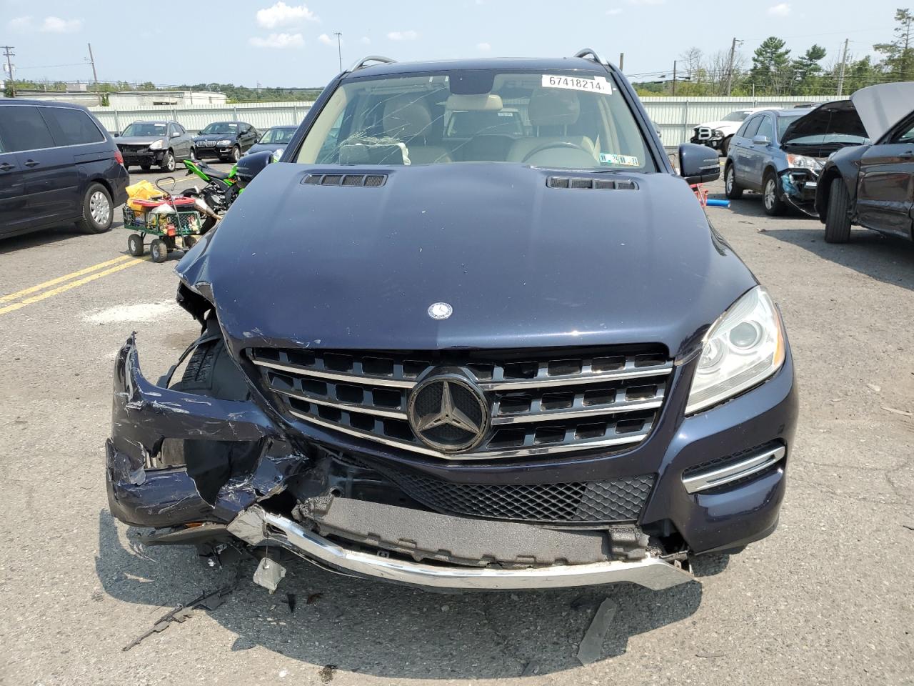 2012 Mercedes-Benz Ml 350 4Matic VIN: 4JGDA5HB4CA029304 Lot: 67418214