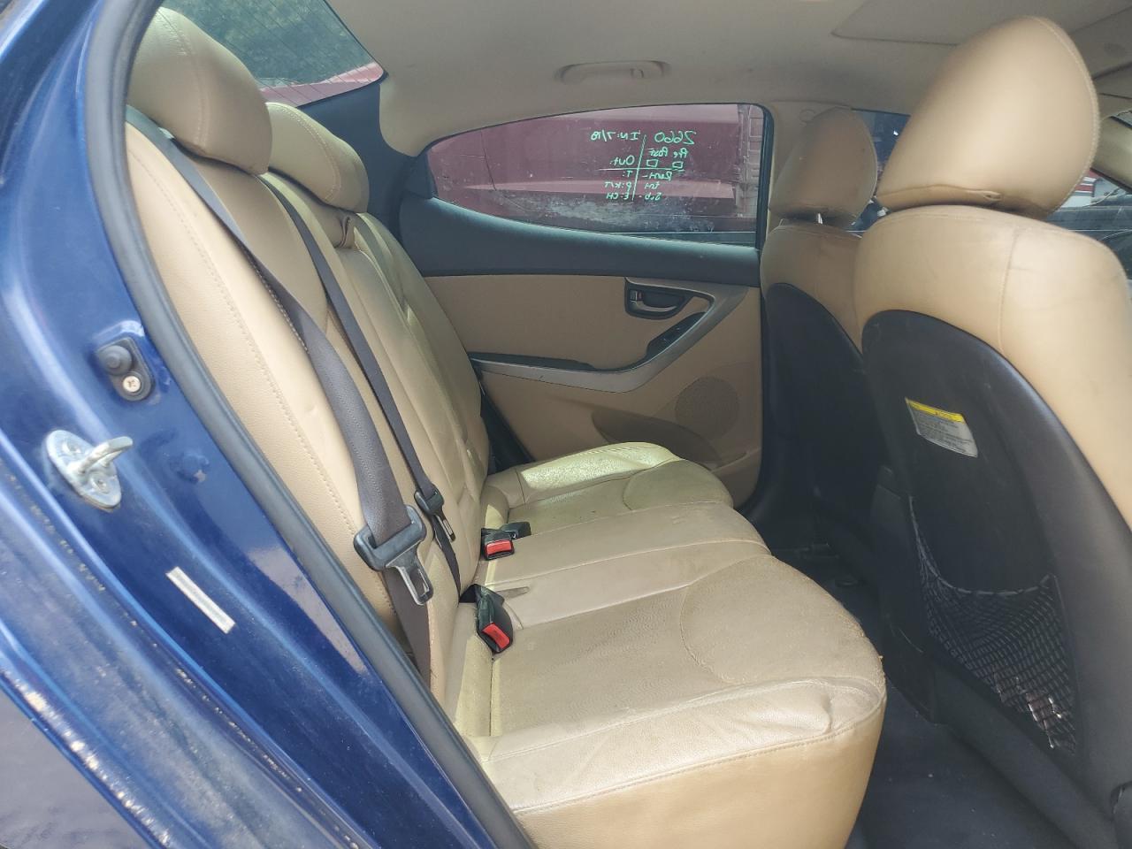 2013 Hyundai Elantra Gls VIN: KMHDH4AE6DU635875 Lot: 66956374