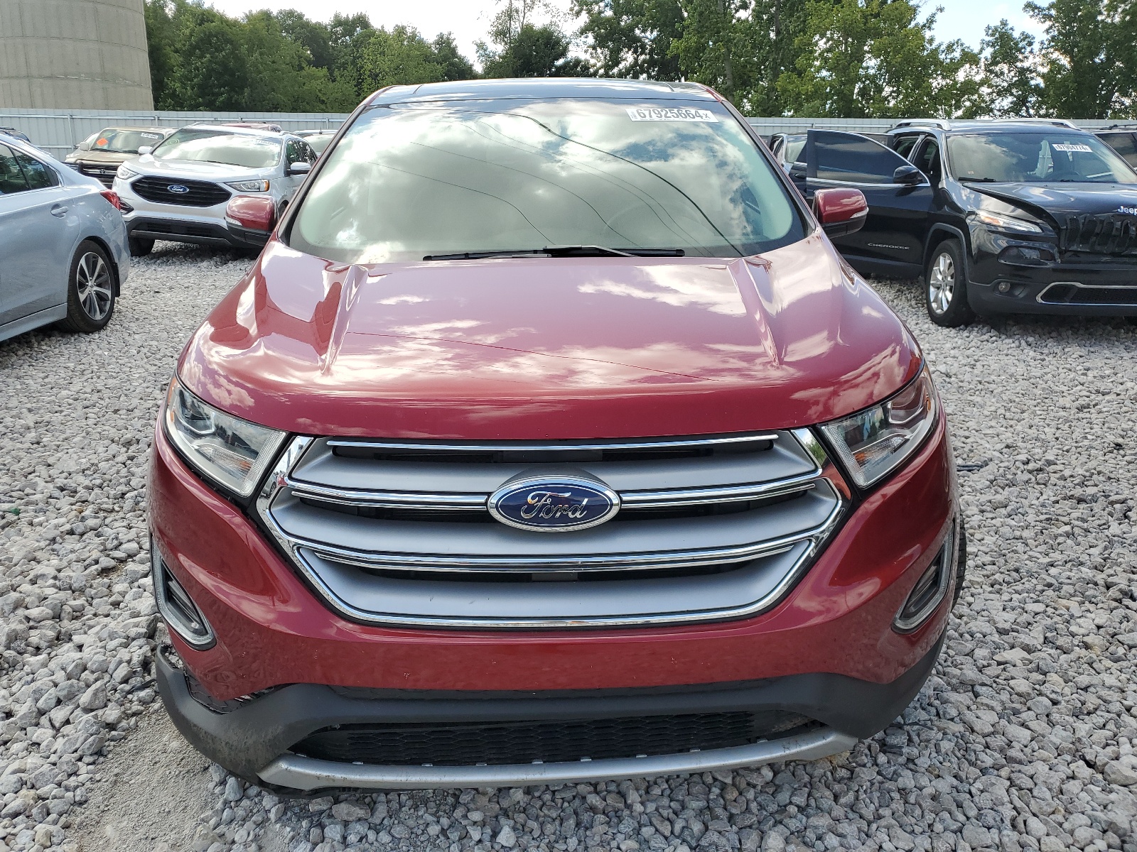 2FMPK4J92HBB73392 2017 Ford Edge Sel