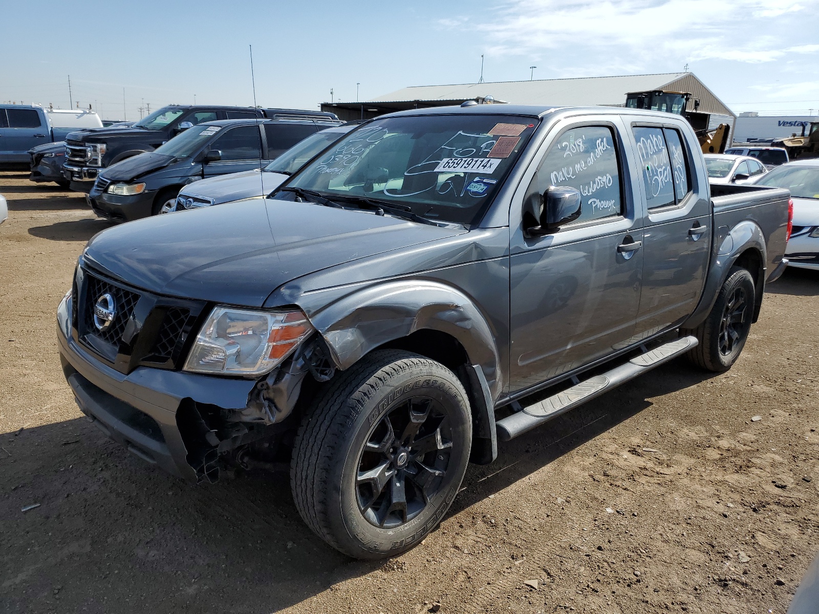 2018 Nissan Frontier S vin: 1N6AD0ER4JN757470