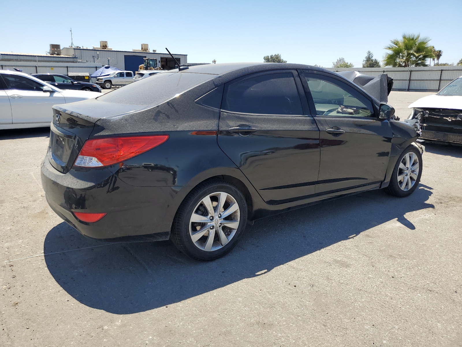 2013 Hyundai Accent Gls vin: KMHCU4AE6DU342372