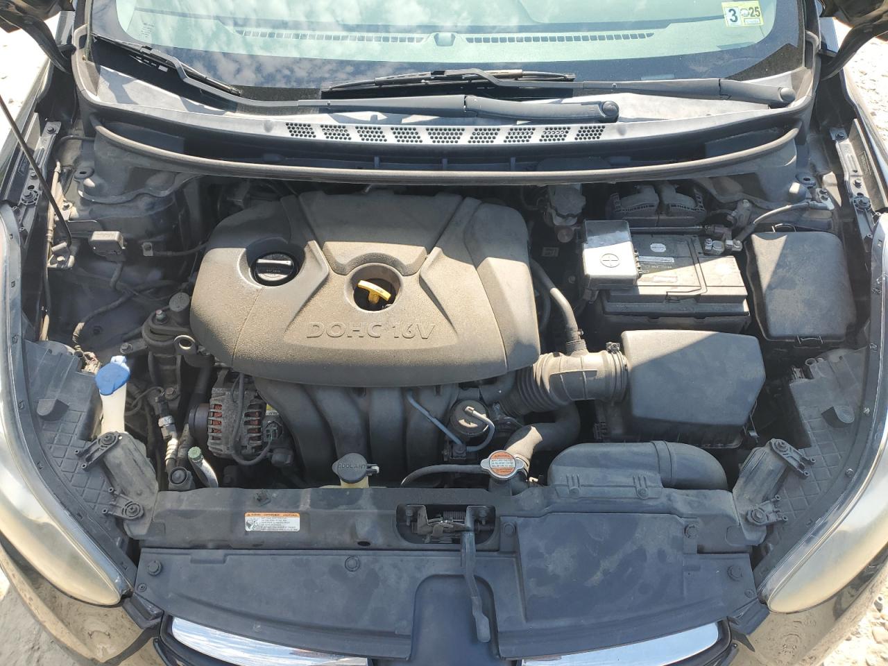 2012 Hyundai Elantra Gls VIN: 5NPDH4AE3CH071860 Lot: 65009784