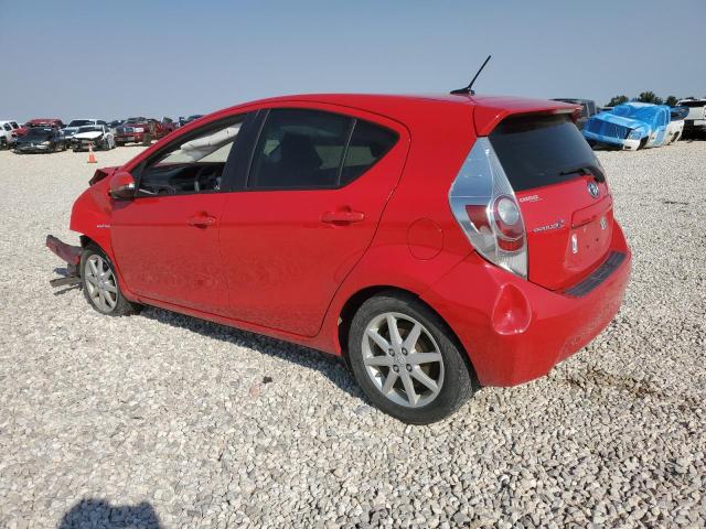  TOYOTA PRIUS 2013 Червоний