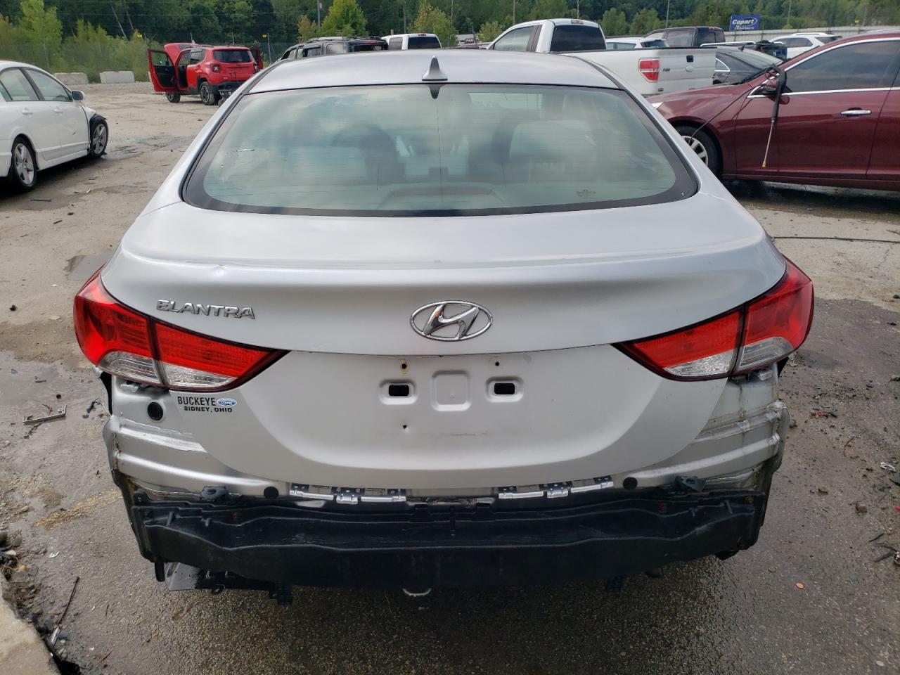 2013 Hyundai Elantra Gls VIN: KMHDH4AE8DU618169 Lot: 65924754