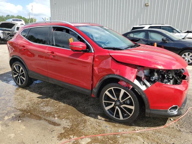  NISSAN ROGUE 2017 Czerwony