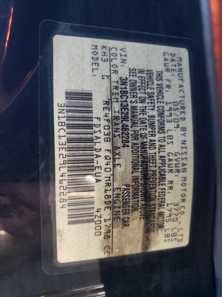 3N1BC13E29L462284 2009 Nissan Versa S