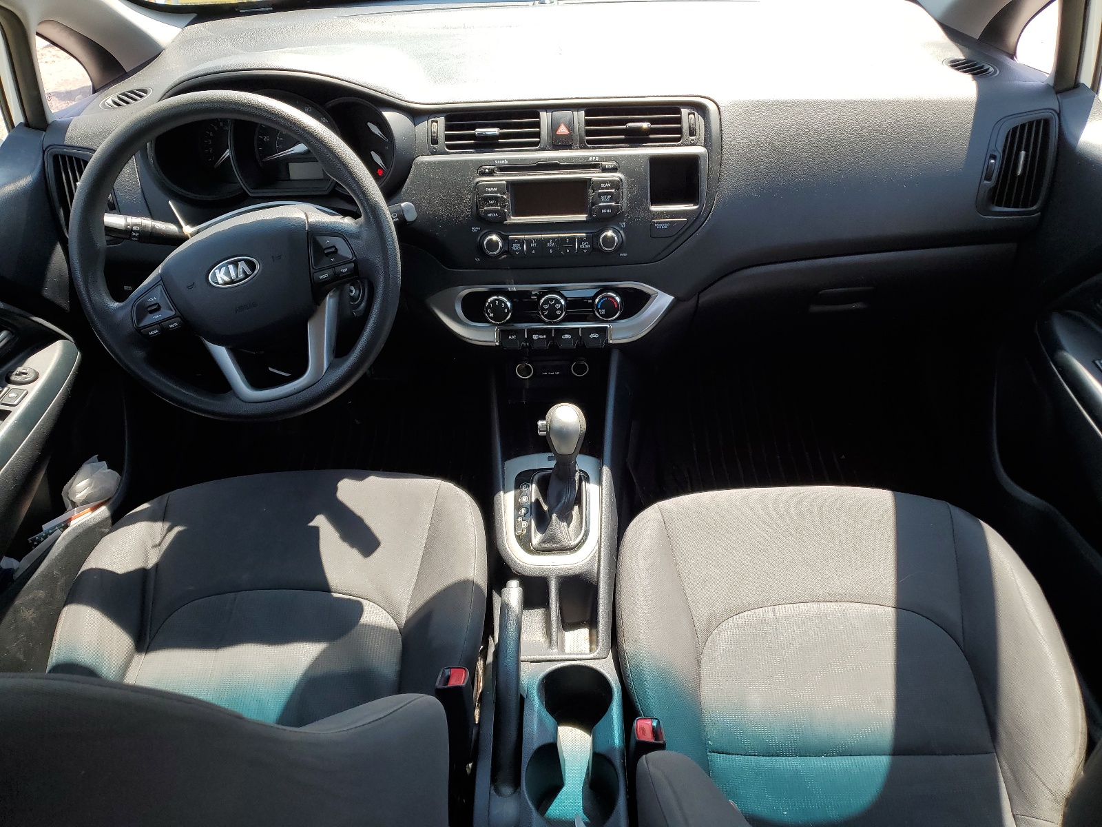 KNADM4A34E6352571 2014 Kia Rio Lx