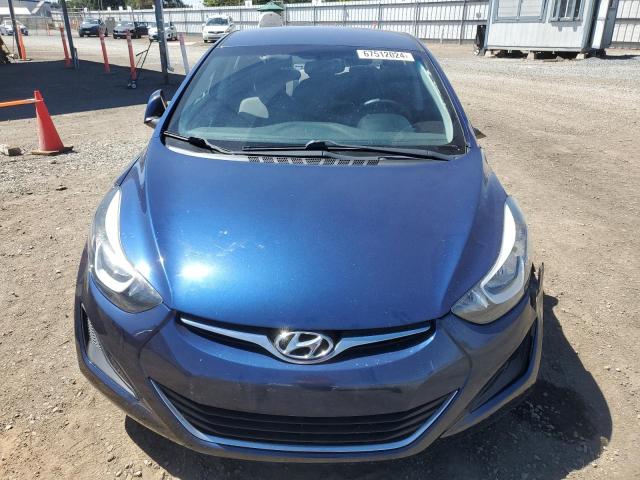  HYUNDAI ELANTRA 2016 Синій