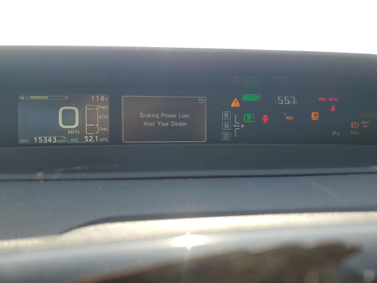 2018 Toyota Prius VIN: JTDKBRFU5J3587183 Lot: 66112064