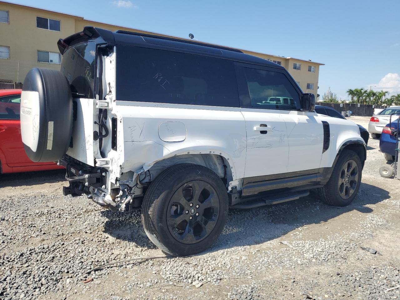 2022 Land Rover Defender 90 X-Dynamic Se VIN: SALE26RU4N2091657 Lot: 67355634