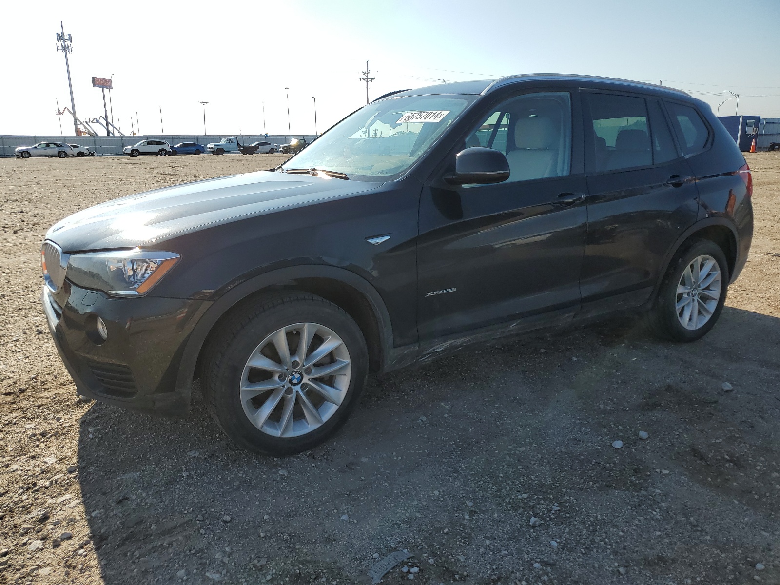 2016 BMW X3 xDrive28I vin: 5UXWX9C53G0D80948