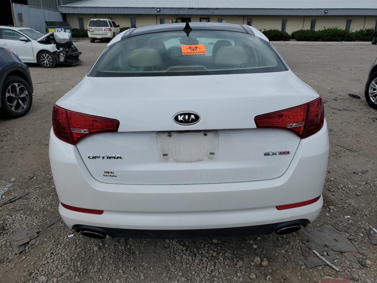 2012 Kia Optima Ex VIN: 5XXGN4A73CG087107 Lot: 66904884