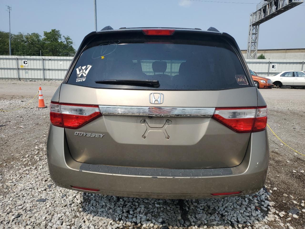 2012 Honda Odyssey Exl VIN: 5FNRL5H61CB127382 Lot: 65755414