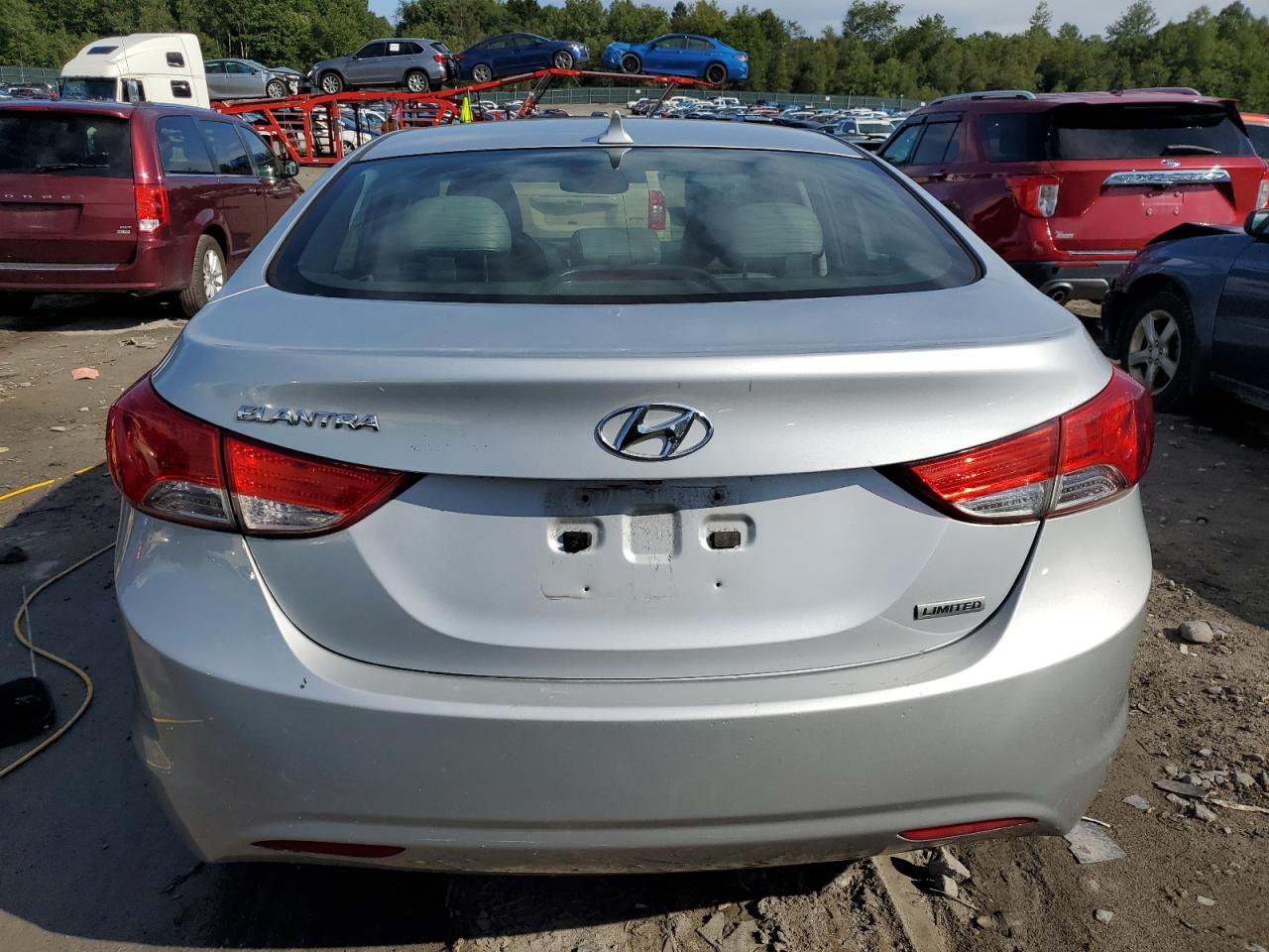 2012 Hyundai Elantra Gls VIN: 5NPDH4AEXCH099624 Lot: 68219444
