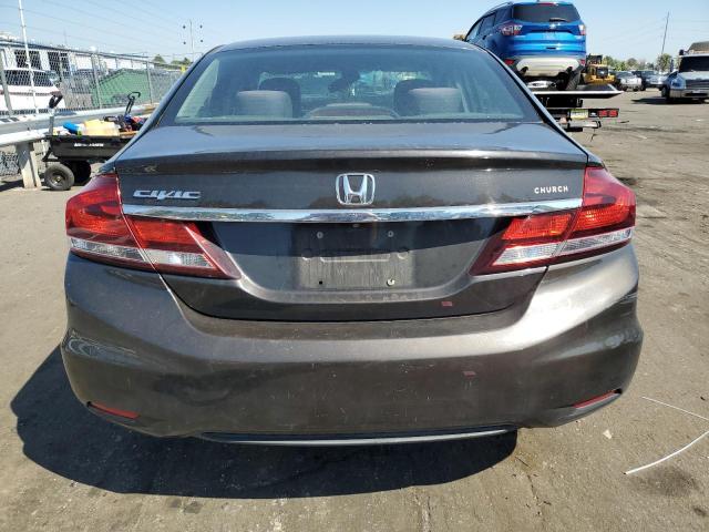 Sedans HONDA CIVIC 2013 Brown