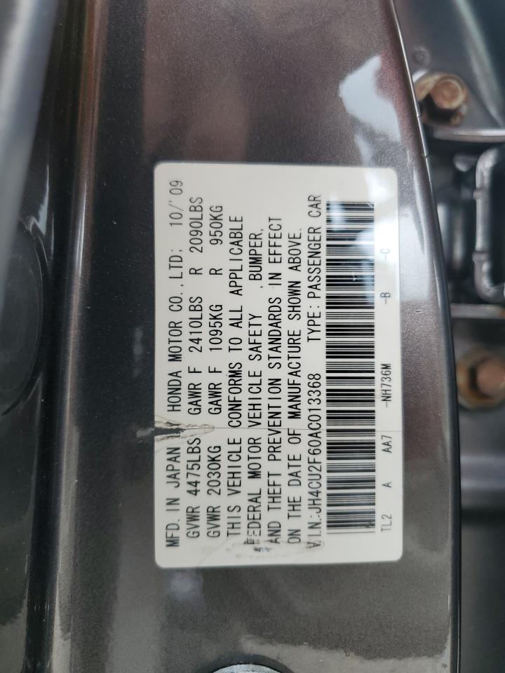 JH4CU2F60AC013368 2010 Acura Tsx