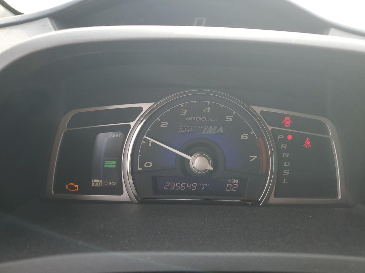 2009 Honda Civic Hybrid VIN: JHMFA36219S013678 Lot: 66792584