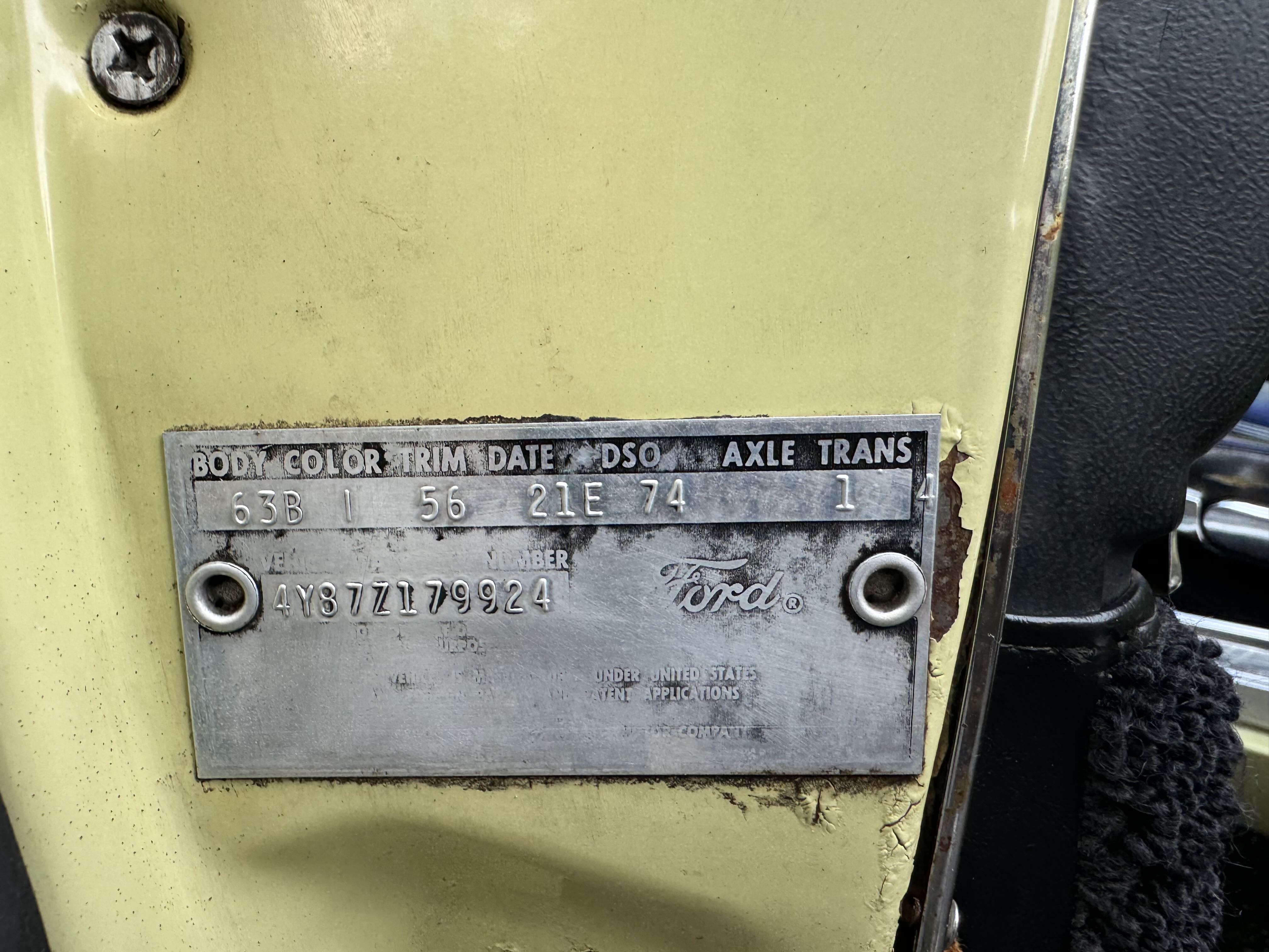 4Y87Z179924 1964 Ford T-Bird