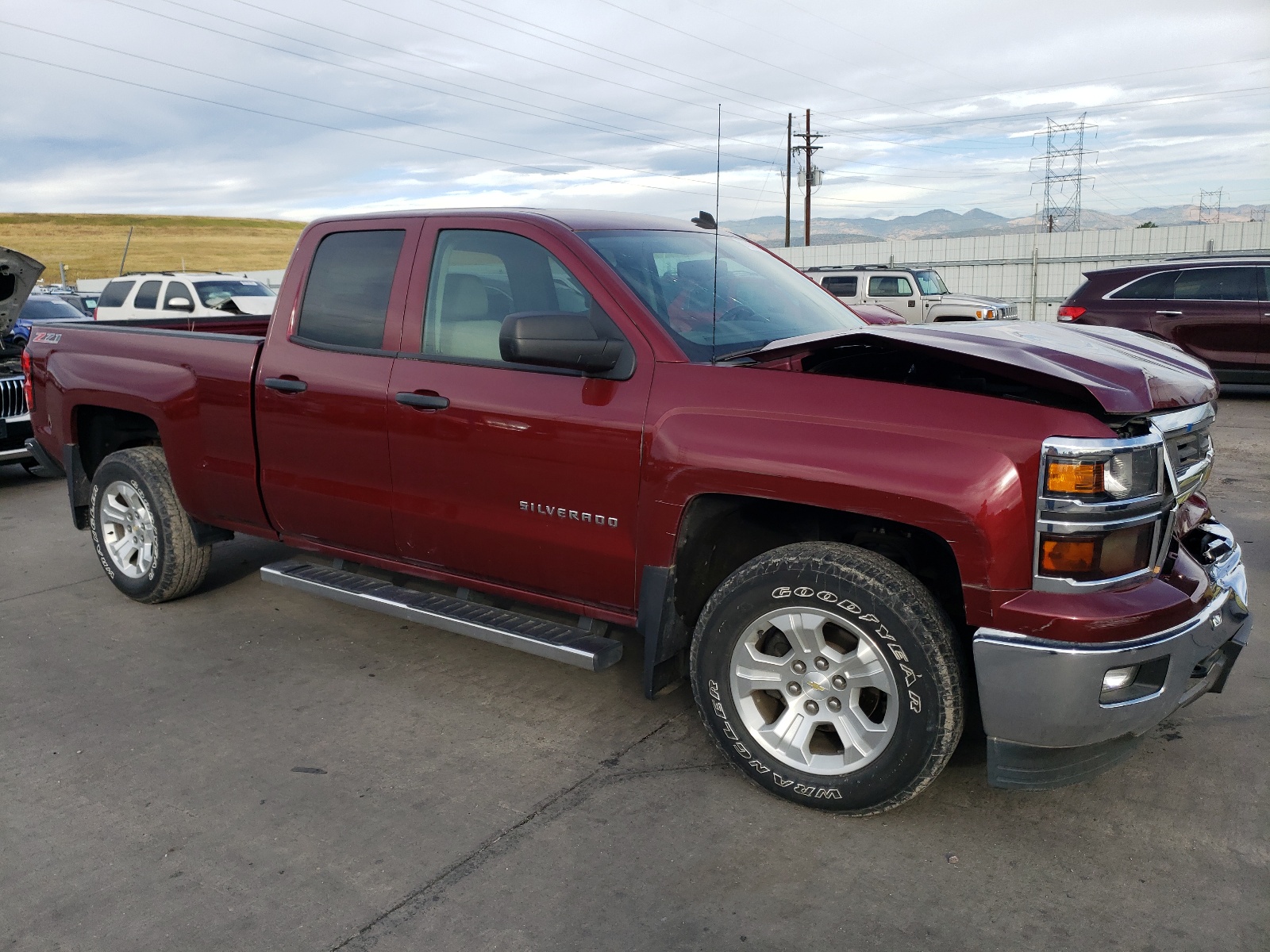 2014 Chevrolet Silverado K1500 Lt vin: 1GCVKREC5EZ203802