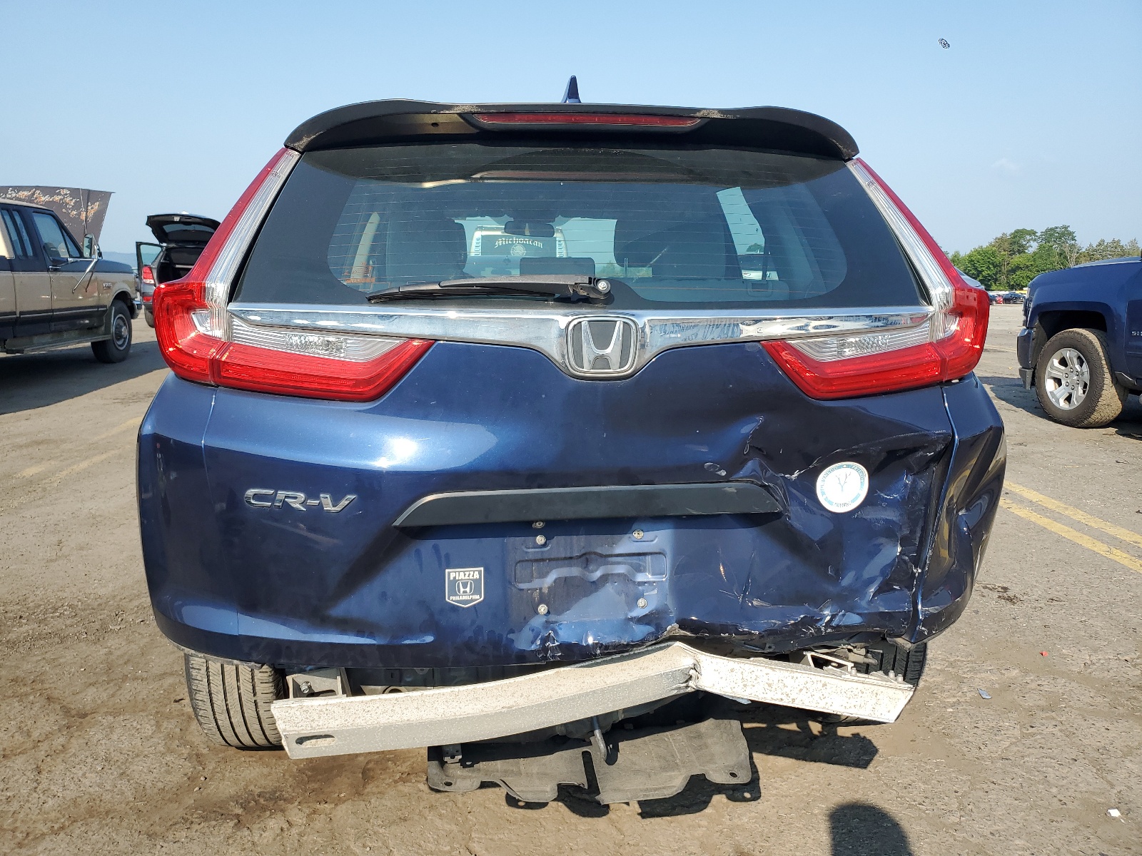 7FARW5H38HE007300 2017 Honda Cr-V Lx