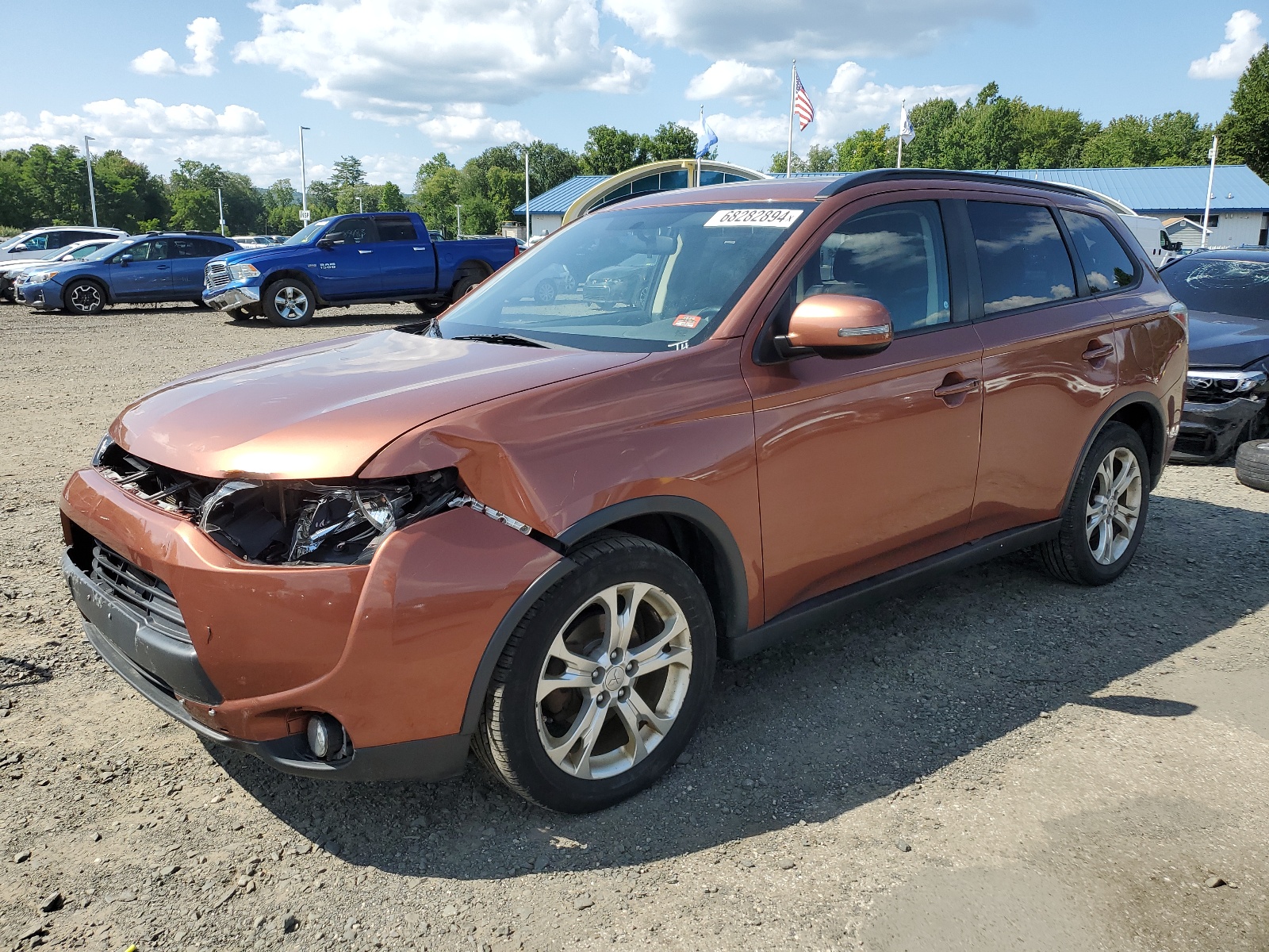 JA4AZ3A37FZ004078 2015 Mitsubishi Outlander Se