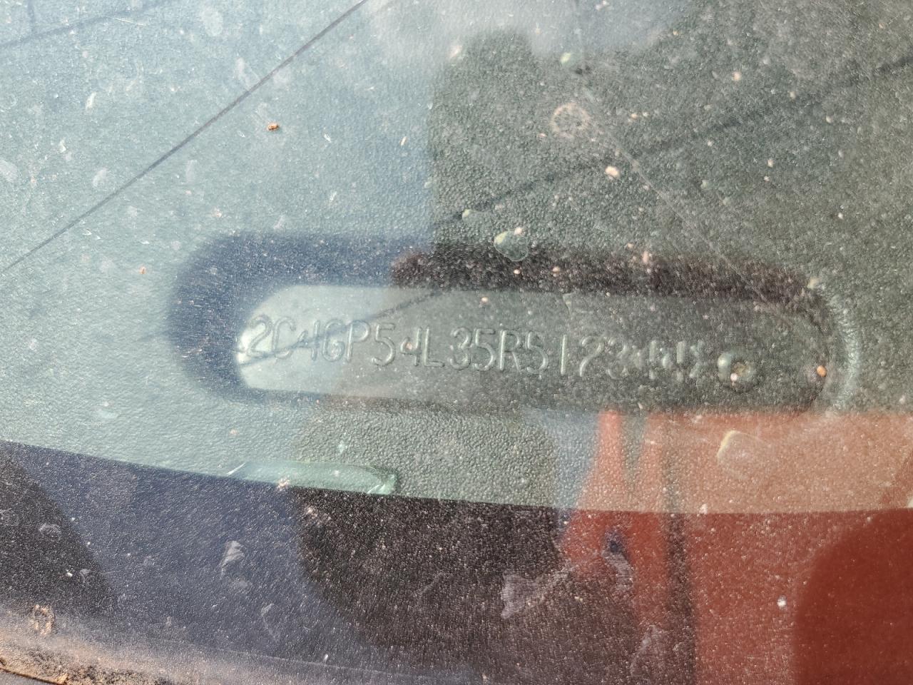 2005 Chrysler Town & Country Touring VIN: 2C4GP54L35R512344 Lot: 66035784