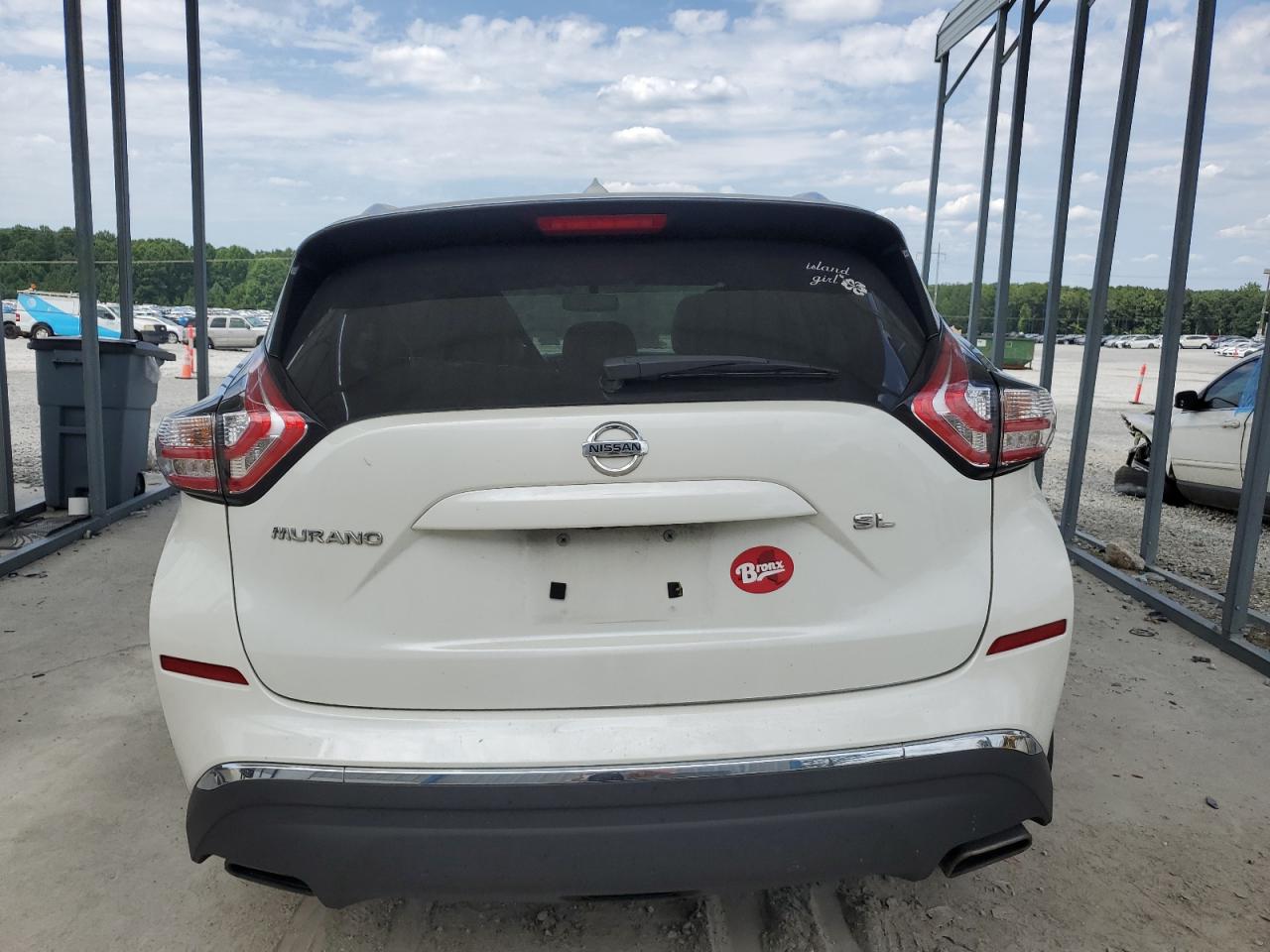 2015 Nissan Murano S VIN: 5N1AZ2MG1FN236631 Lot: 67191584