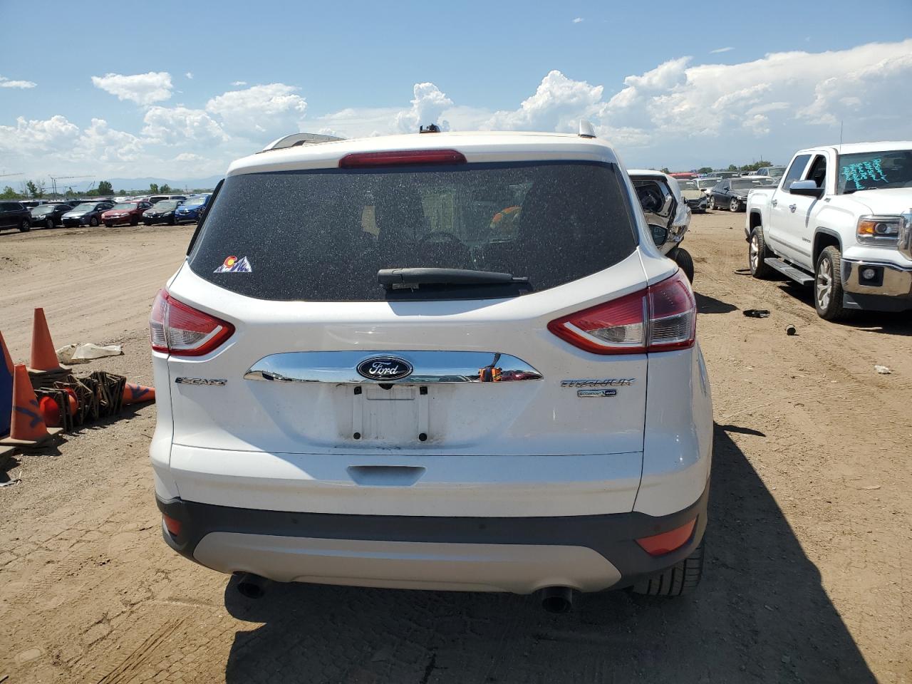 2014 Ford Escape Titanium VIN: 1FMCU9J95EUA07458 Lot: 65873334