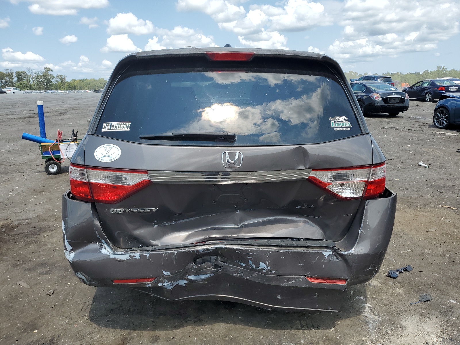 5FNRL5H65BB058761 2011 Honda Odyssey Exl