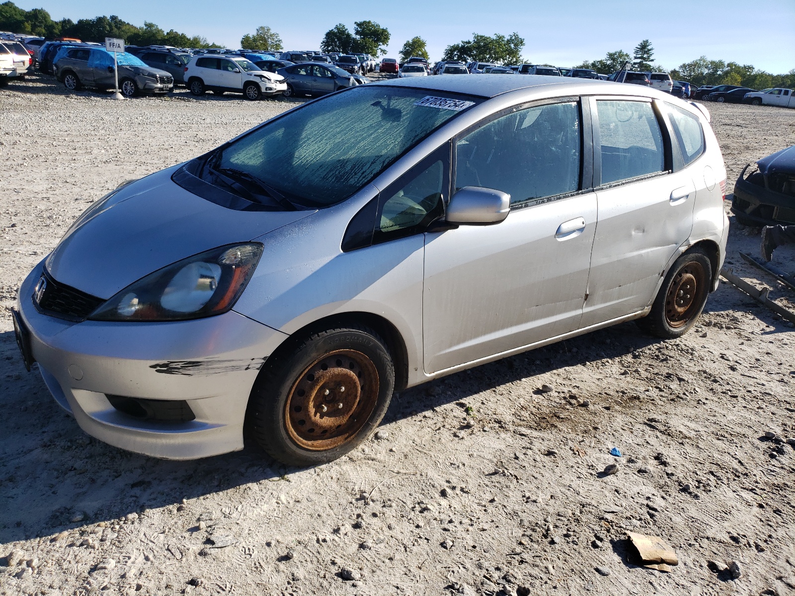 2012 Honda Fit Sport vin: JHMGE8G52CS009158