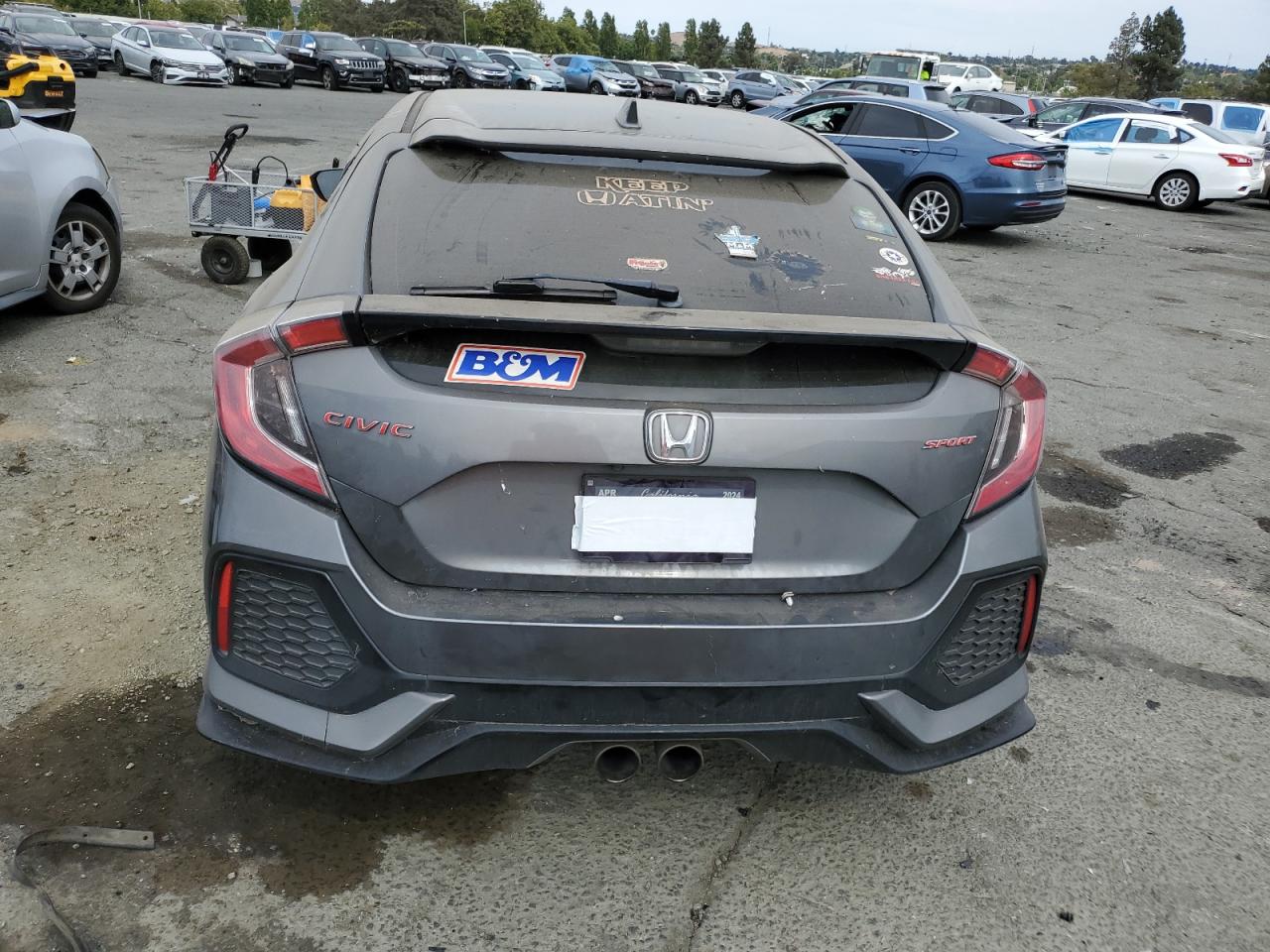 2019 Honda Civic Sport VIN: SHHFK7H46KU408817 Lot: 65954444