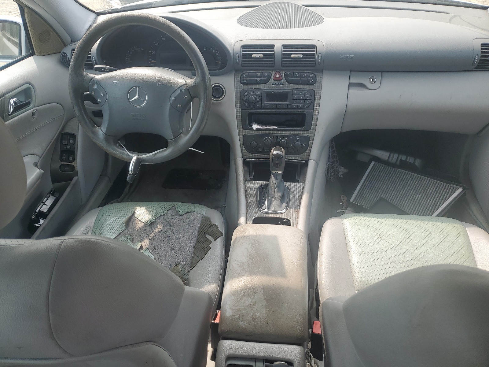 WDBRF40J74F470789 2004 Mercedes-Benz C 230K Sport Sedan