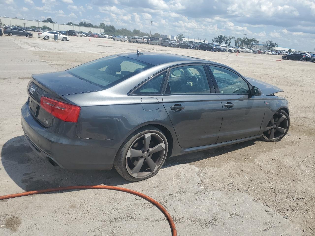 2015 Audi A6 Prestige grey null gas WAUHGAFC5FN035552 photo #4