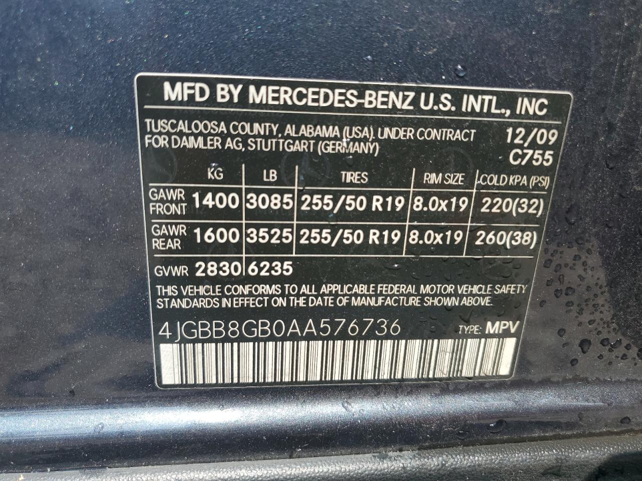 2010 Mercedes-Benz M-klasse - Image 13