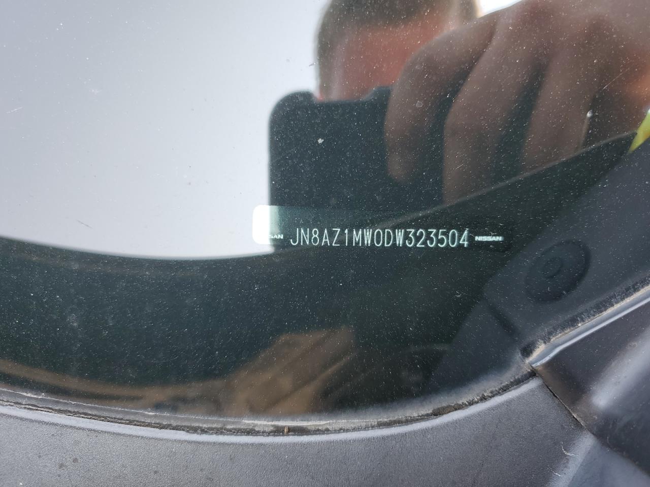 2013 Nissan Murano S VIN: JN8AZ1MW0DW323504 Lot: 65729704