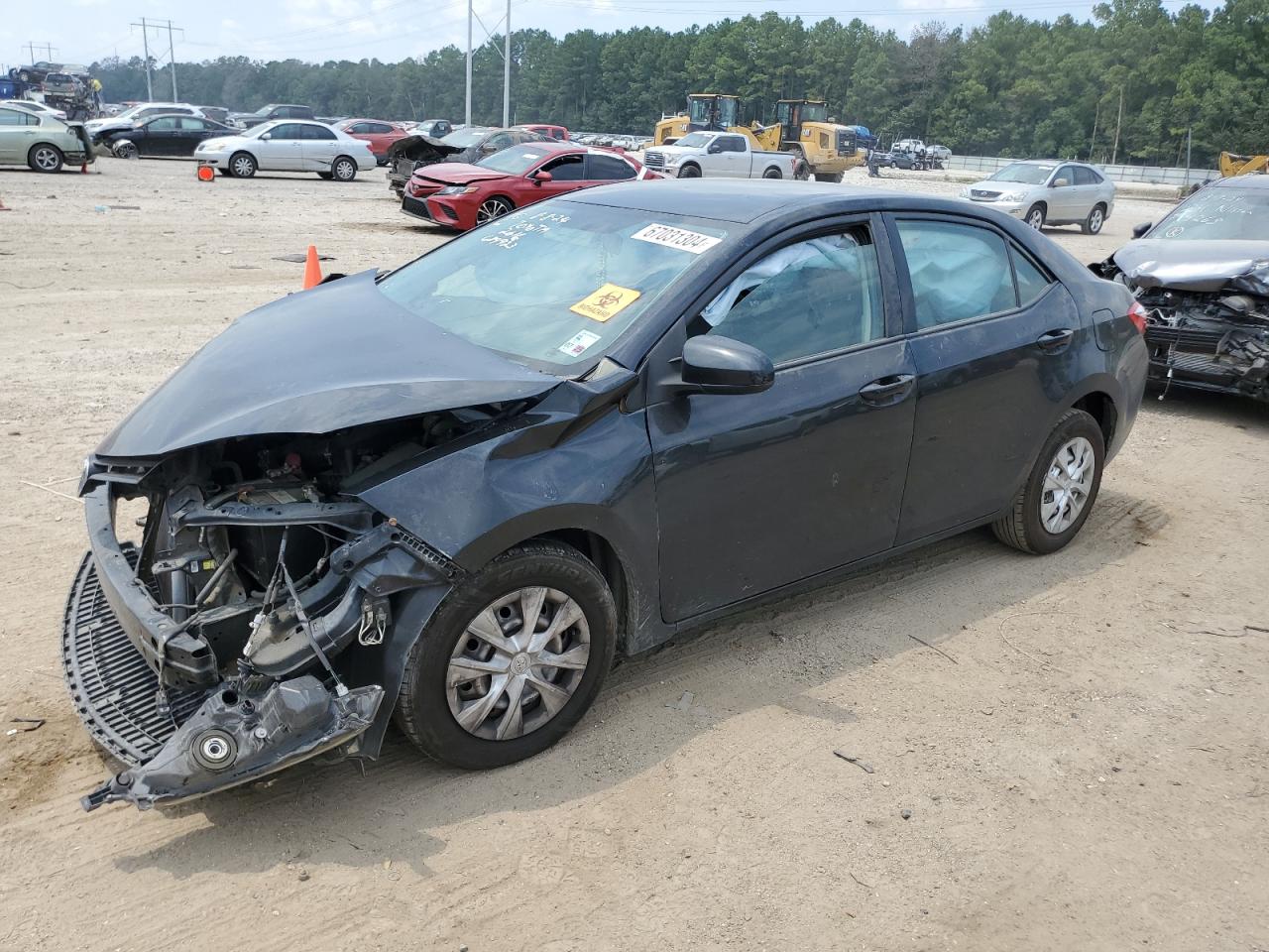 2016 Toyota Corolla L VIN: 2T1BURHE3GC689923 Lot: 67031304