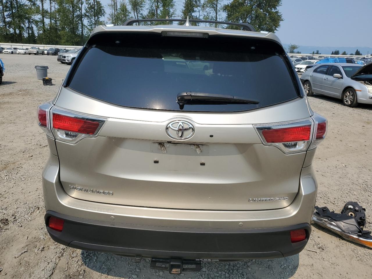 2016 Toyota Highlander Limited VIN: 5TDDKRFH9GS244735 Lot: 66732834