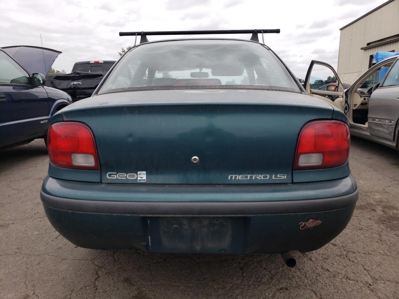 1997 Geo Metro Lsi VIN: 2C1MR5295V6771131 Lot: 66974244