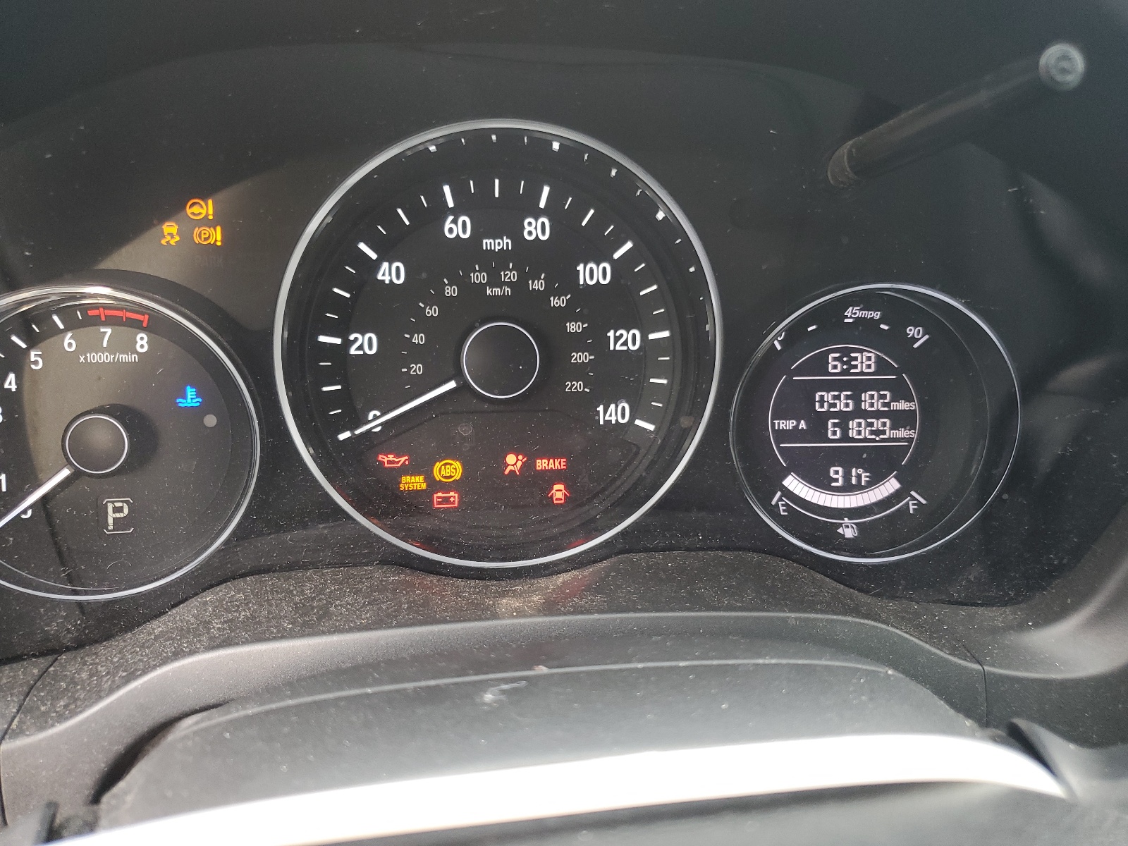 3CZRU5H31GM748670 2016 Honda Hr-V Lx