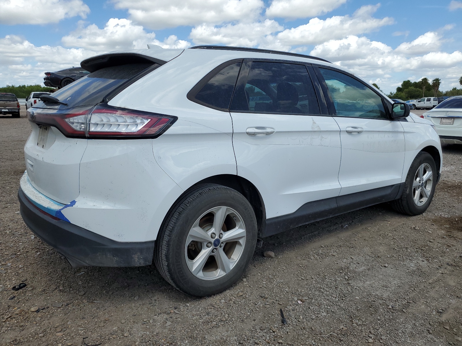 2016 Ford Edge Se vin: 2FMPK3G90GBB93852