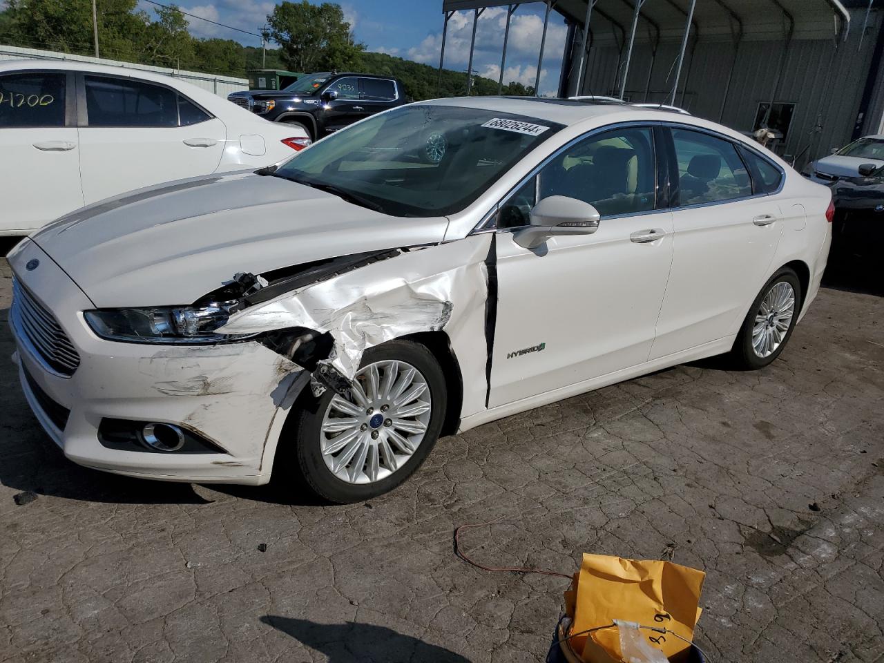 2015 Ford Fusion Se Hybrid VIN: 3FA6P0LU6FR189482 Lot: 68026244