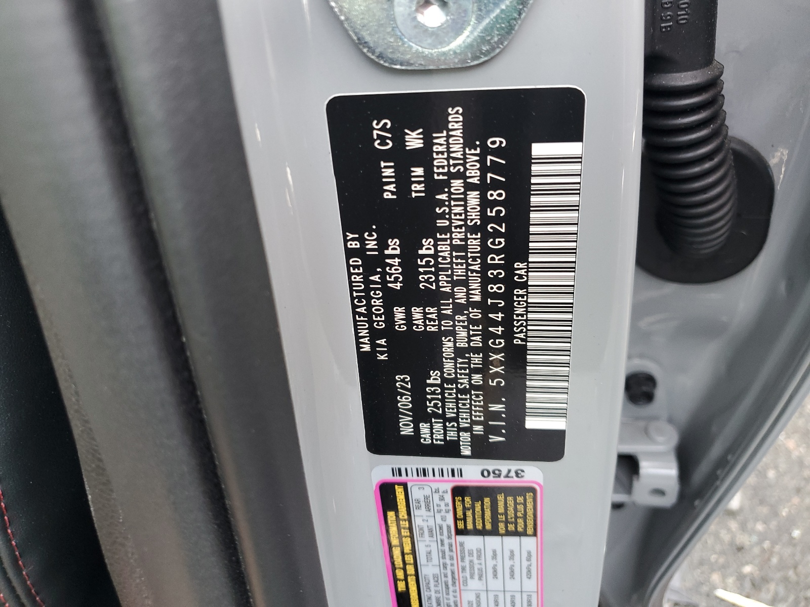 5XXG44J83RG258779 2024 Kia K5 Gt