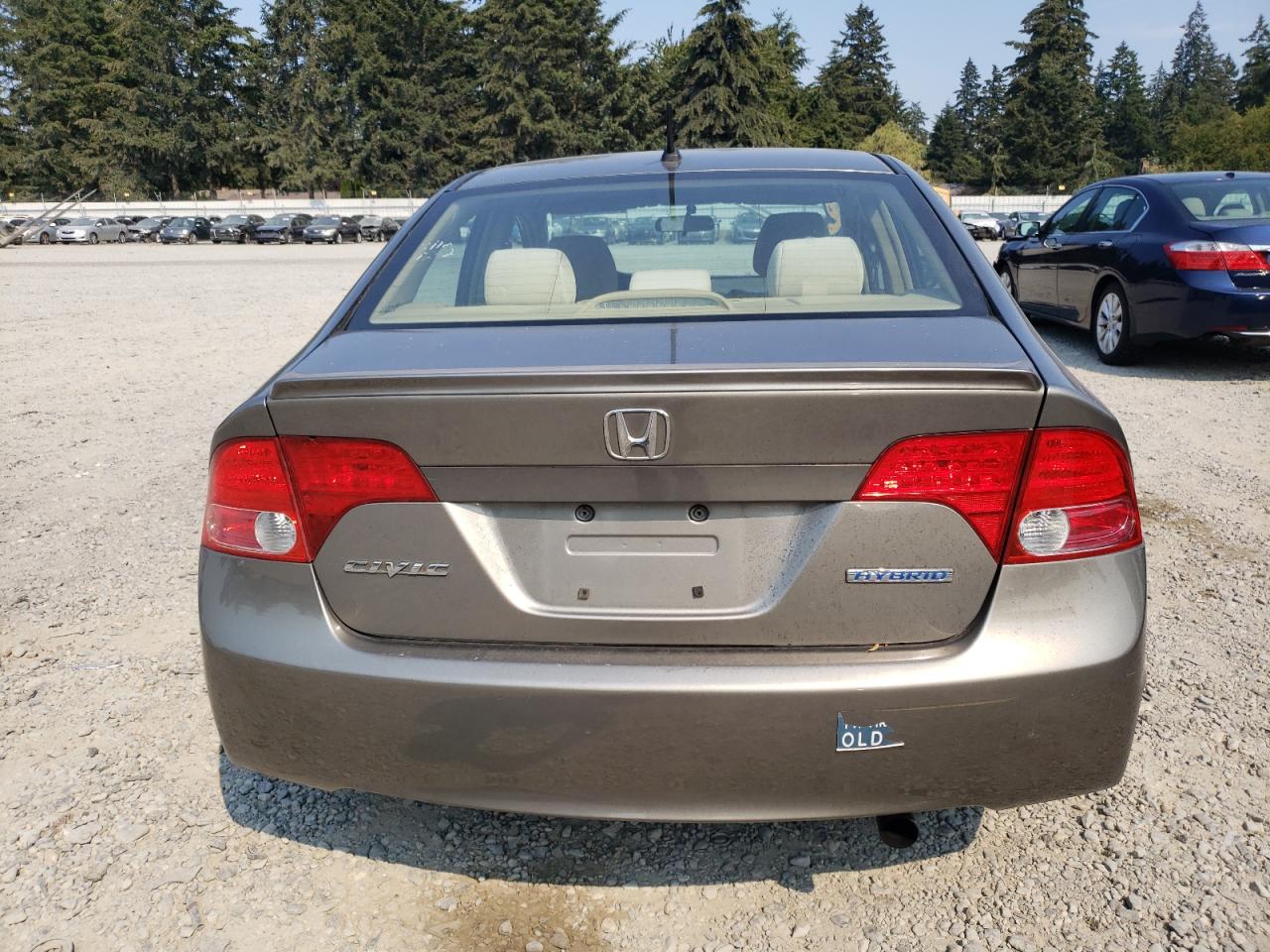 2008 Honda Civic Hybrid VIN: JHMFA36238S019545 Lot: 66331314
