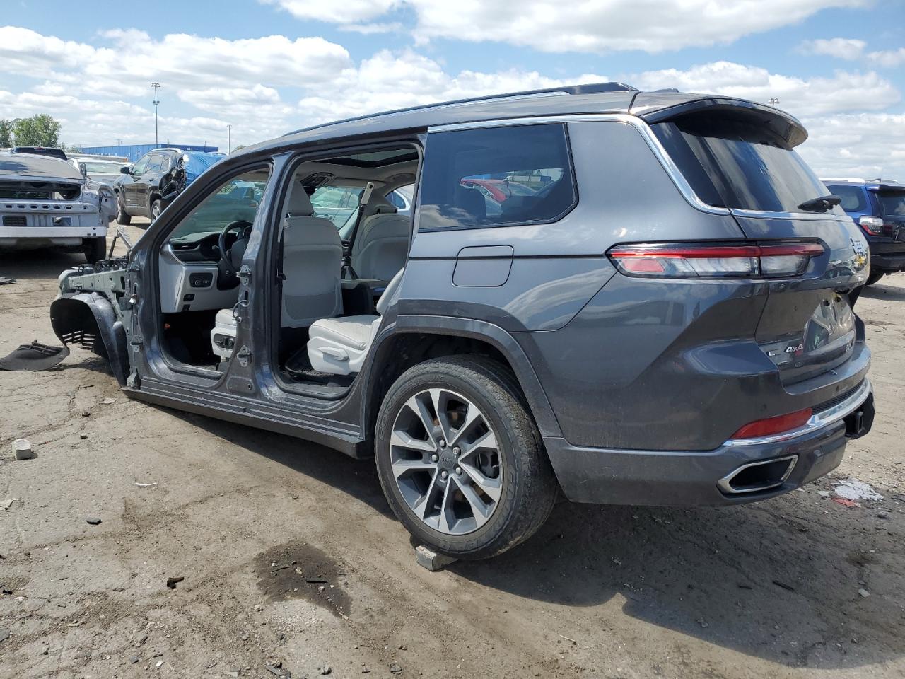 2021 Jeep Grand Cherokee L Overland VIN: 1C4RJKDGXM8174222 Lot: 66349574