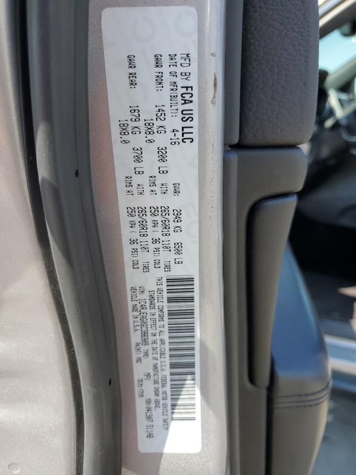 2016 Jeep Grand Cherokee Laredo VIN: 1C4RJEAG0GC386909 Lot: 67103824