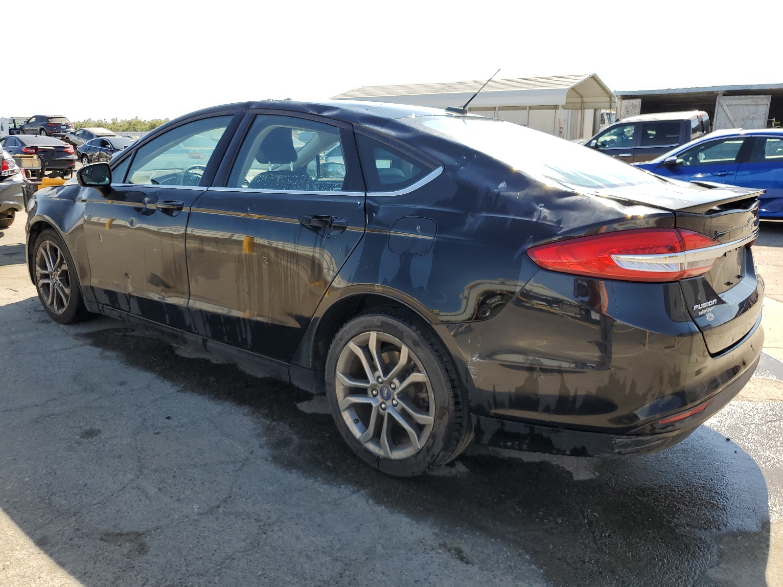 2017 Ford Fusion Se vin: 3FA6P0HD7HR171357