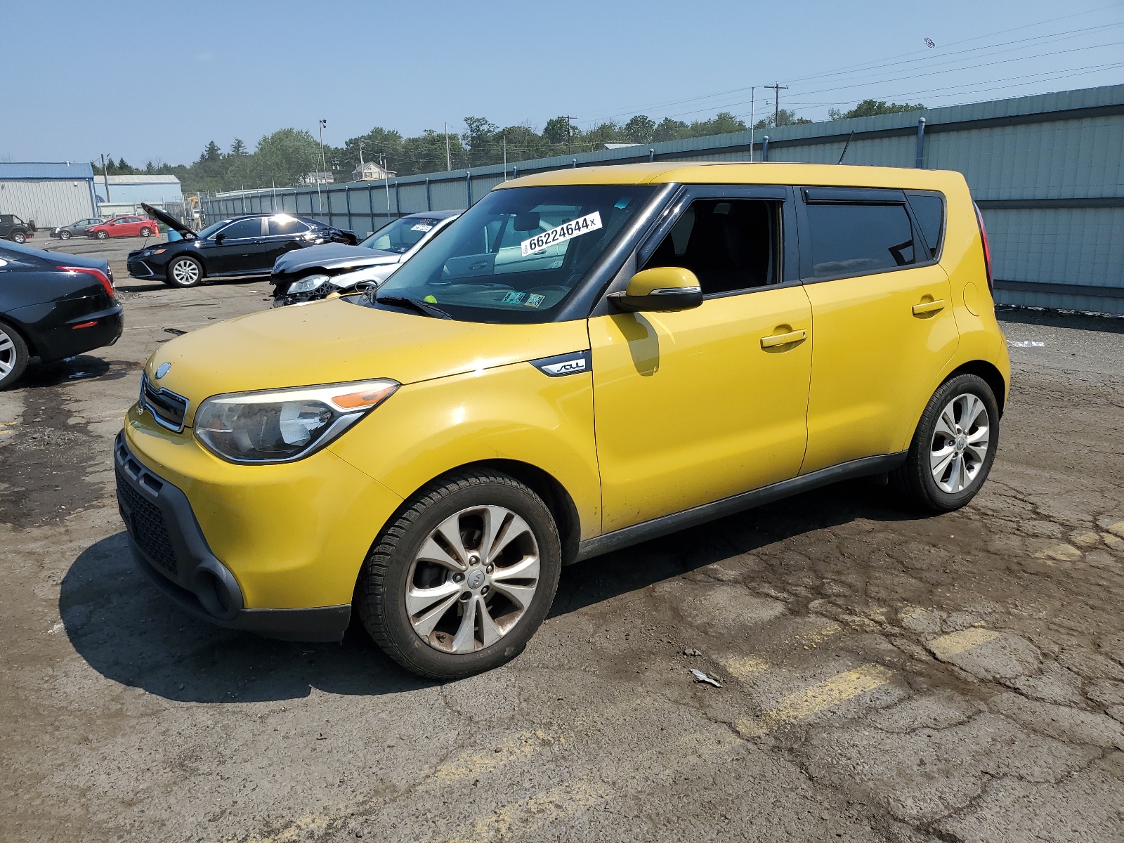 2014 Kia Soul + vin: KNDJP3A56E7070452