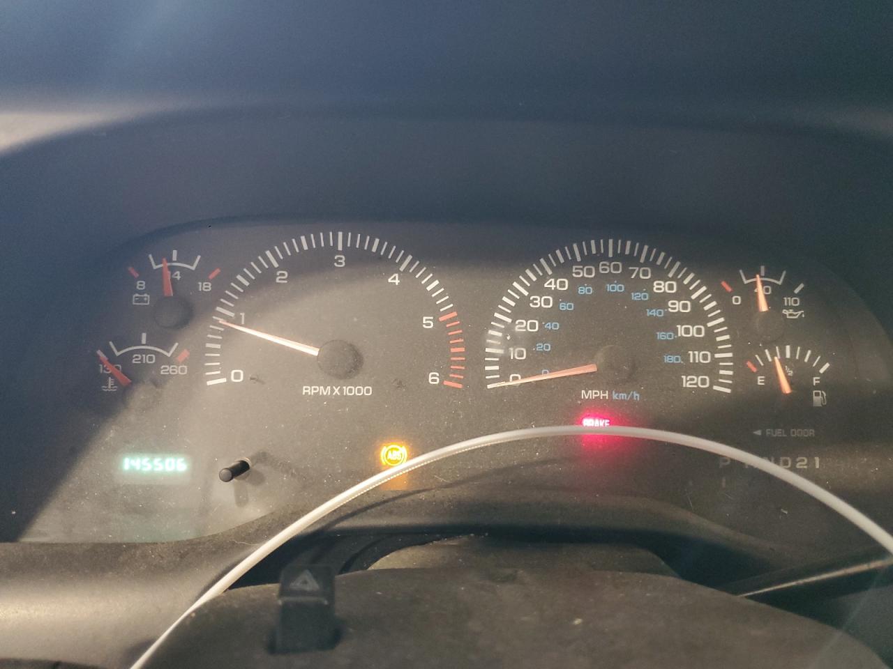 2000 Dodge Ram 1500 VIN: 3B7HF13ZXYG160587 Lot: 68768124