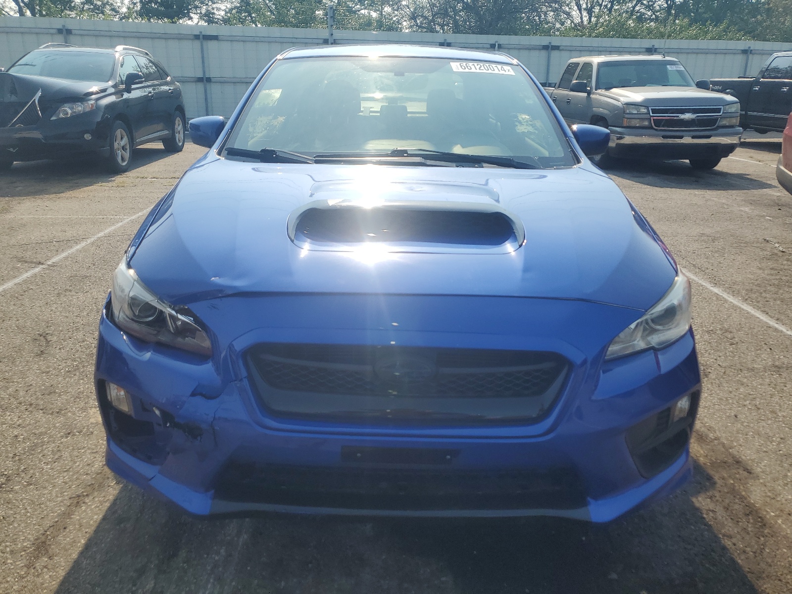 2017 Subaru Wrx vin: JF1VA1B66H9826679